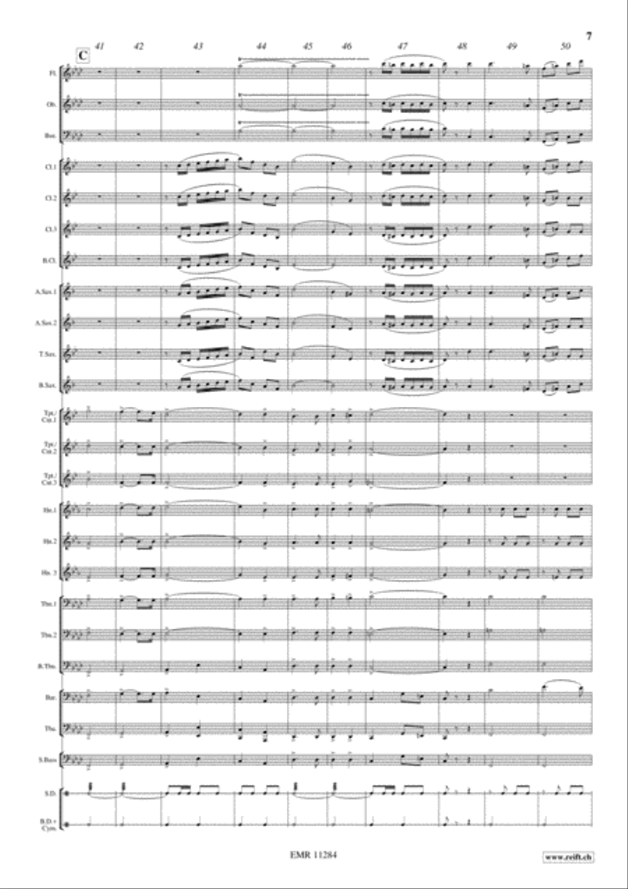 Slaidburn Concert Band scores gallery preview page 8