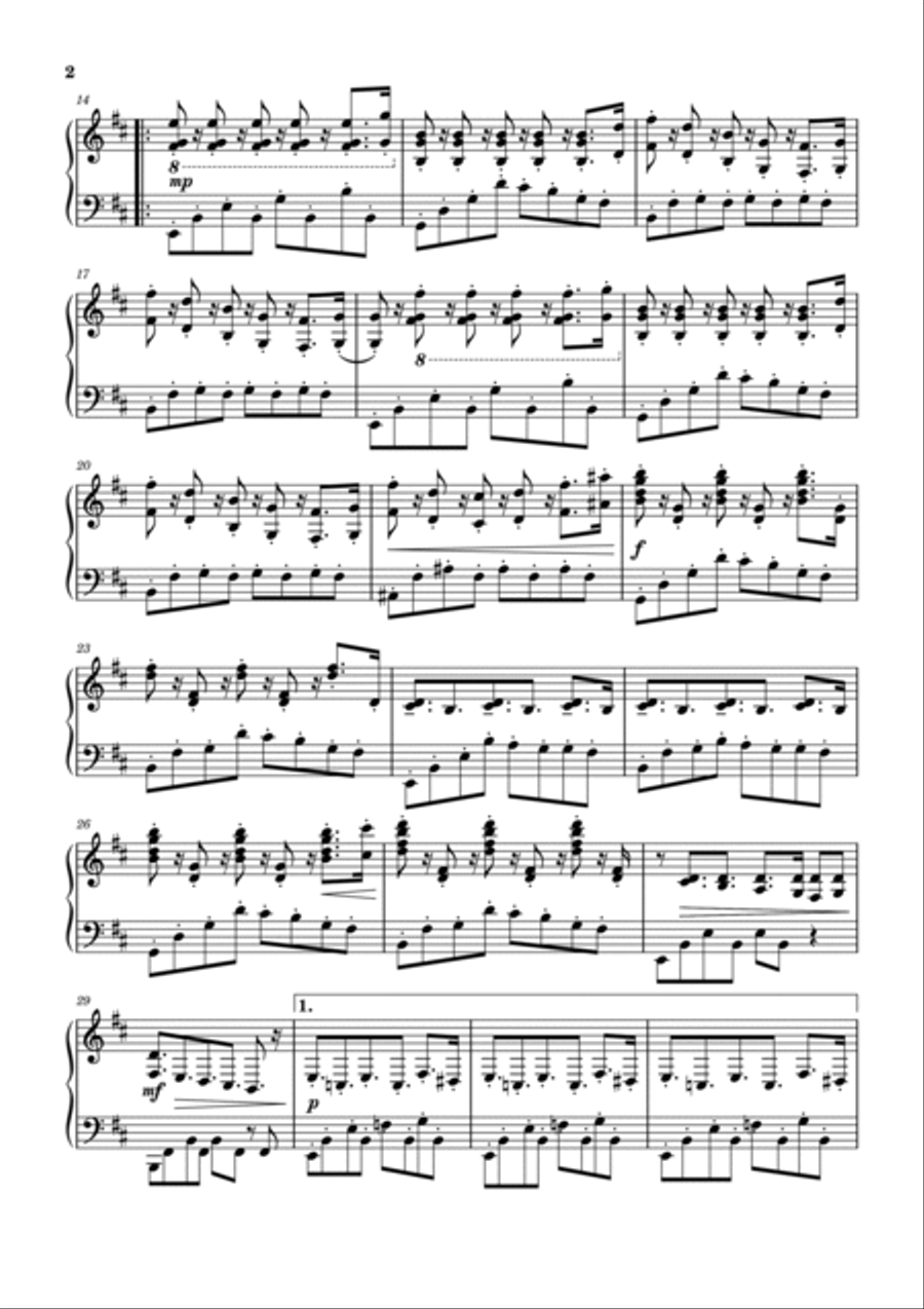 Taurus Piano Solo scores gallery preview page 2
