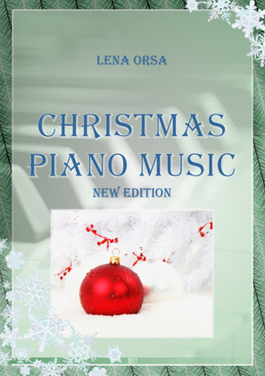 Book cover for Christmas Piano Music | New Edition