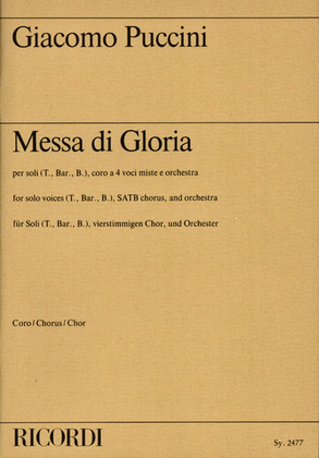 Book cover for Messa di Gloria