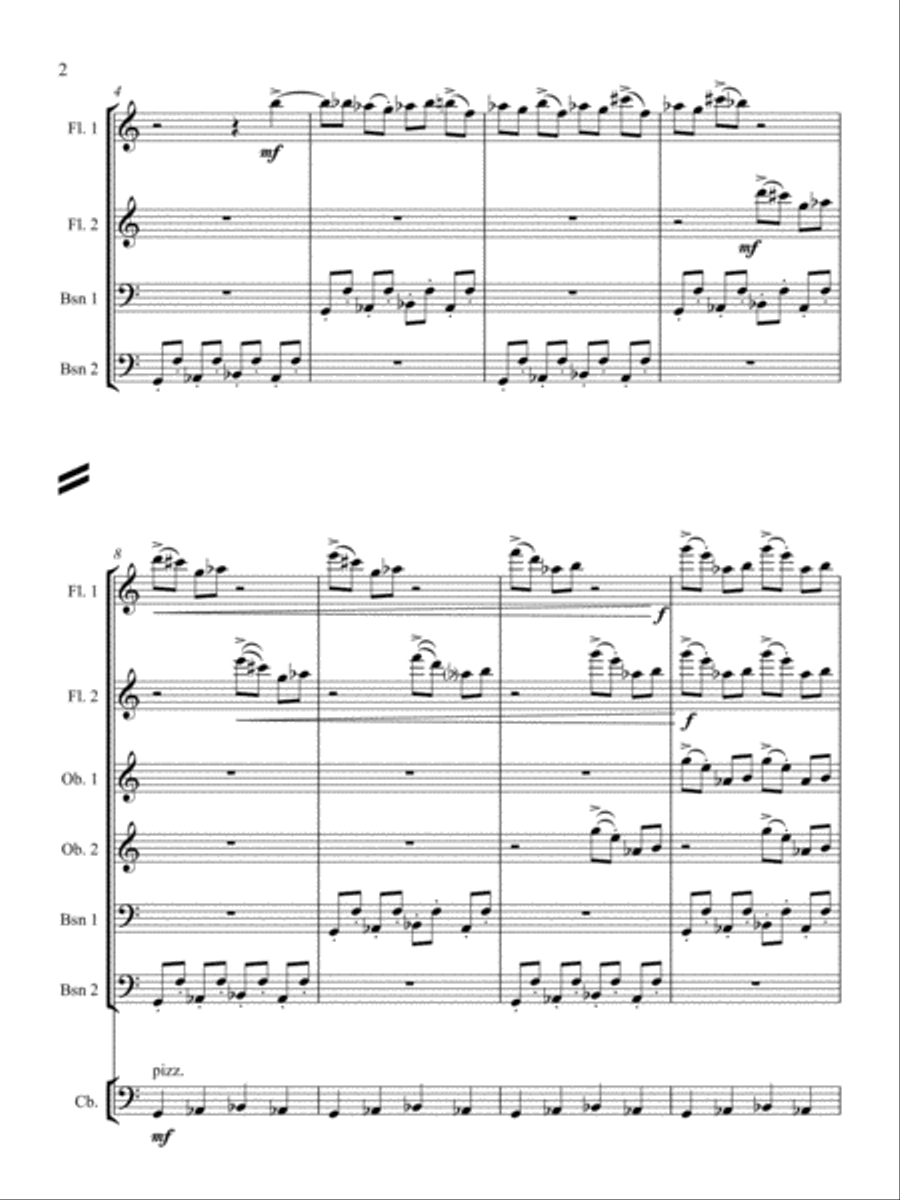 Dance of the Maenads Full Orchestra scores gallery preview page 2
