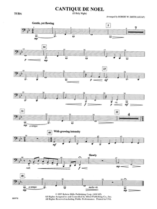 Cantique de Noel (O Holy Night): Tuba