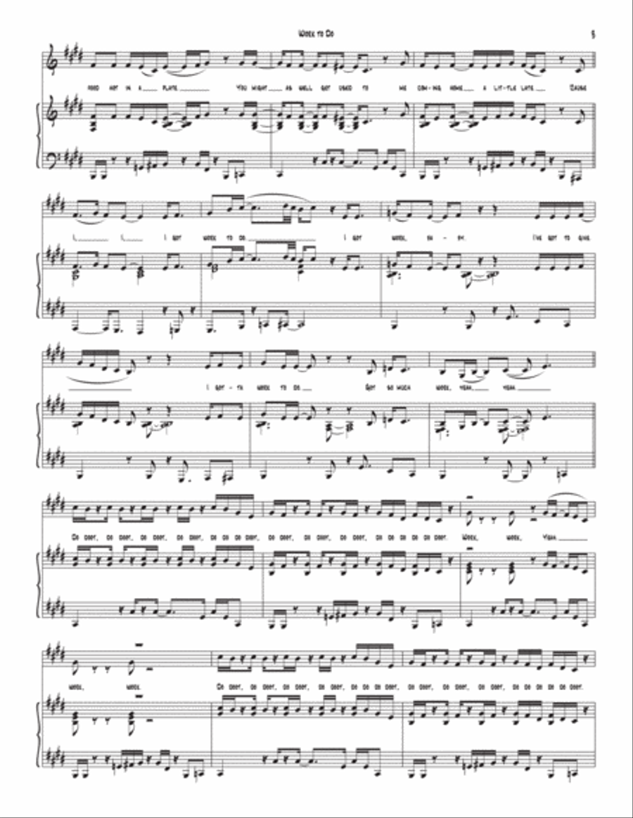 Work To Do Voice scores gallery preview page 3