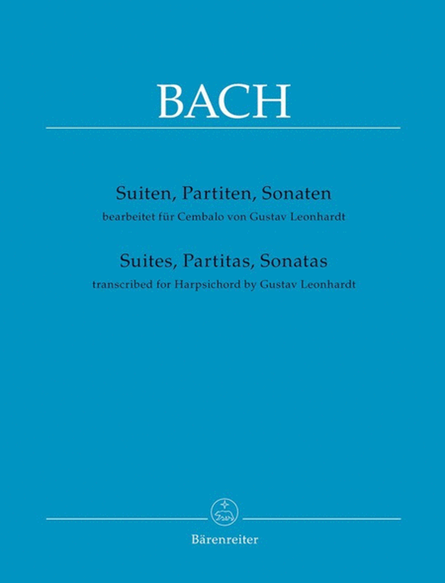 Bach - Suites Partitas Sonatas For Harpsichord
