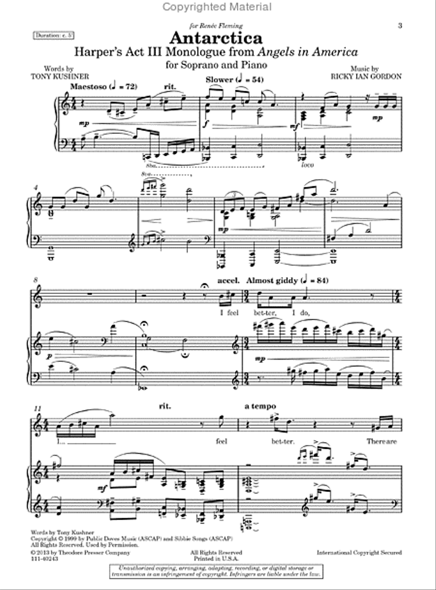 Antarctica Antarctica Chamber Music scores gallery preview page 2