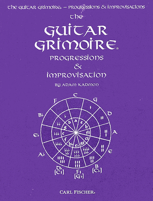 Book cover for Guitar Grimoire, The-Progressions & Improvisation