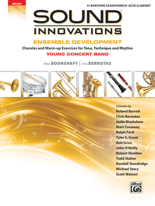 Book cover for Sound Innovations for Concert Band -- Ensemble Development for Young Concert Band