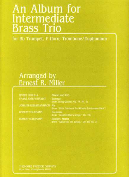 An Album For Intermediate Brass Trio