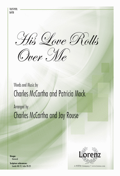 His Love Rolls Over Me image number null