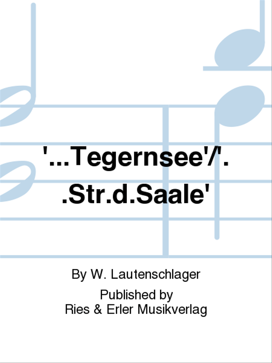 '...Tegernsee'/'..Str.d.Saale' School and Community scores gallery preview page 1