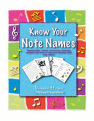 Book cover for Know Your Note Names