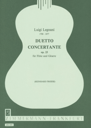 Duetto concertante Op. 23