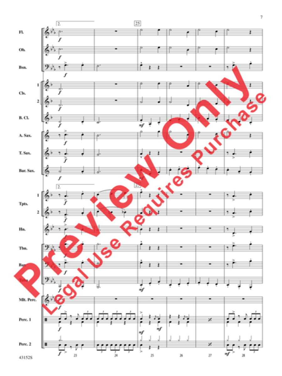 The Kings of Swing Concert Band scores gallery preview page 12