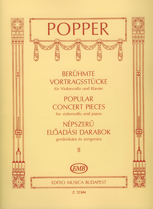 Book cover for Berühmte Vortragsstücke II