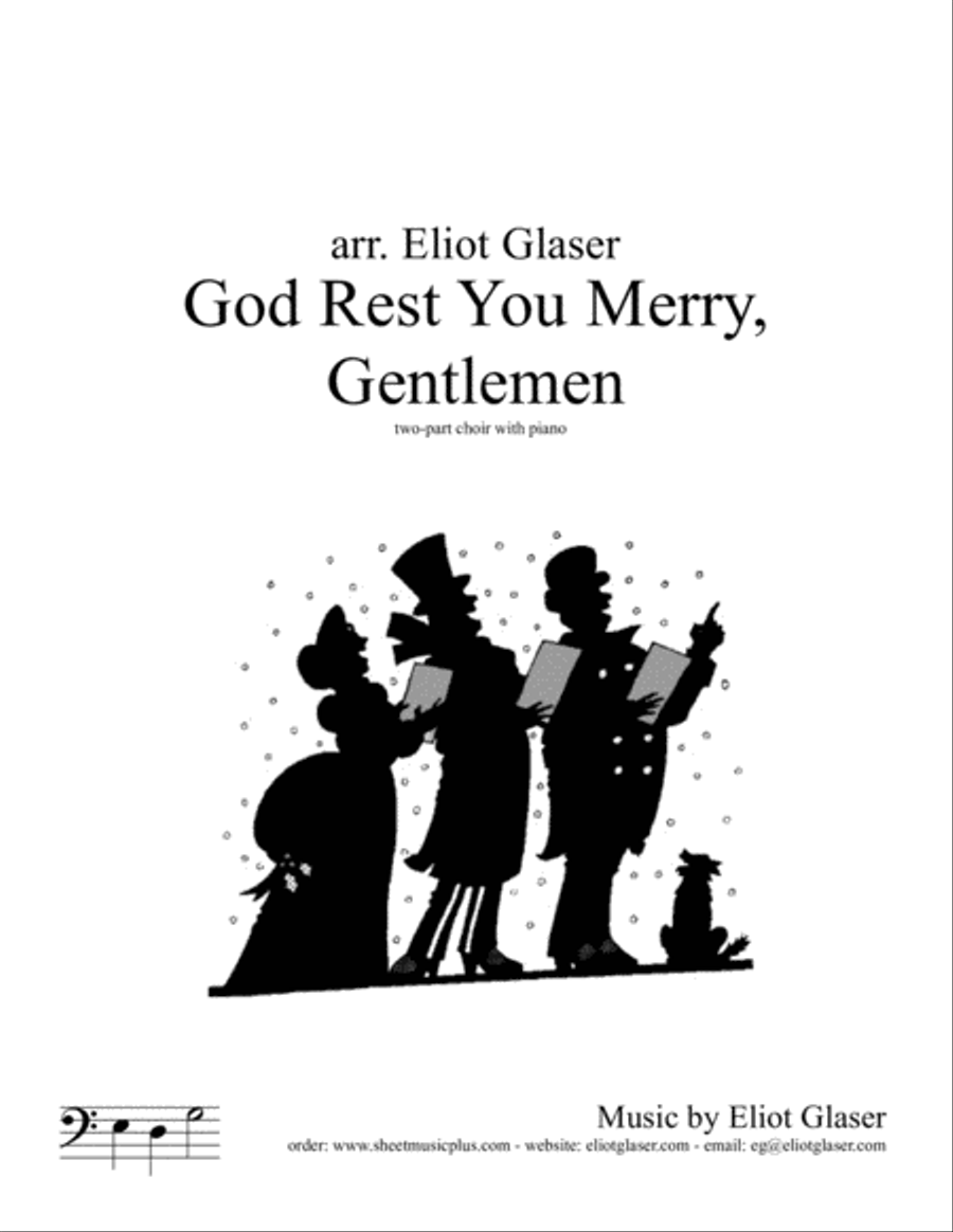 God Rest You Merry, Gentlemen SA scores gallery preview page 1