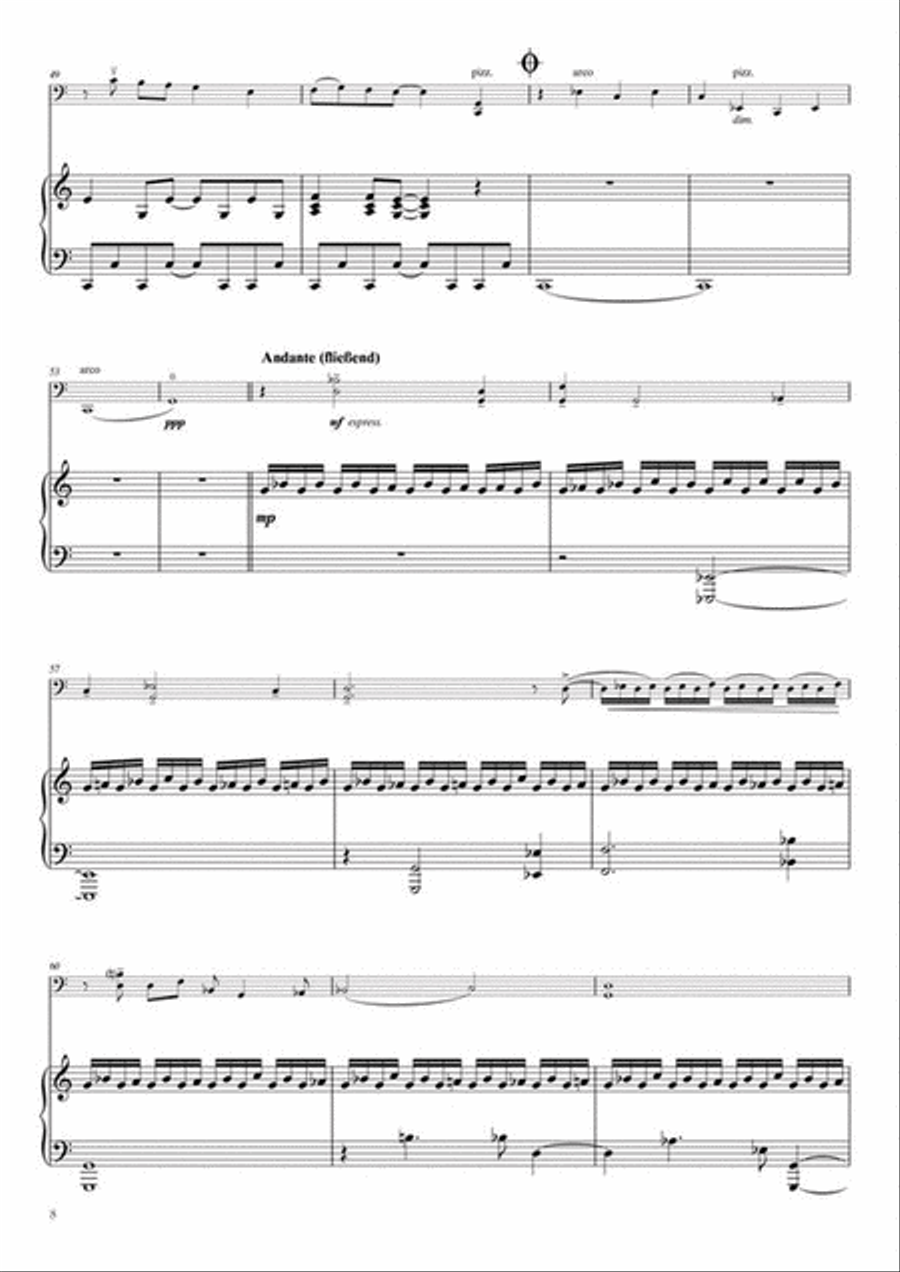 Cello's Child-Mobil Cello's Child-Mobil Piano Accompaniment scores gallery preview page 3