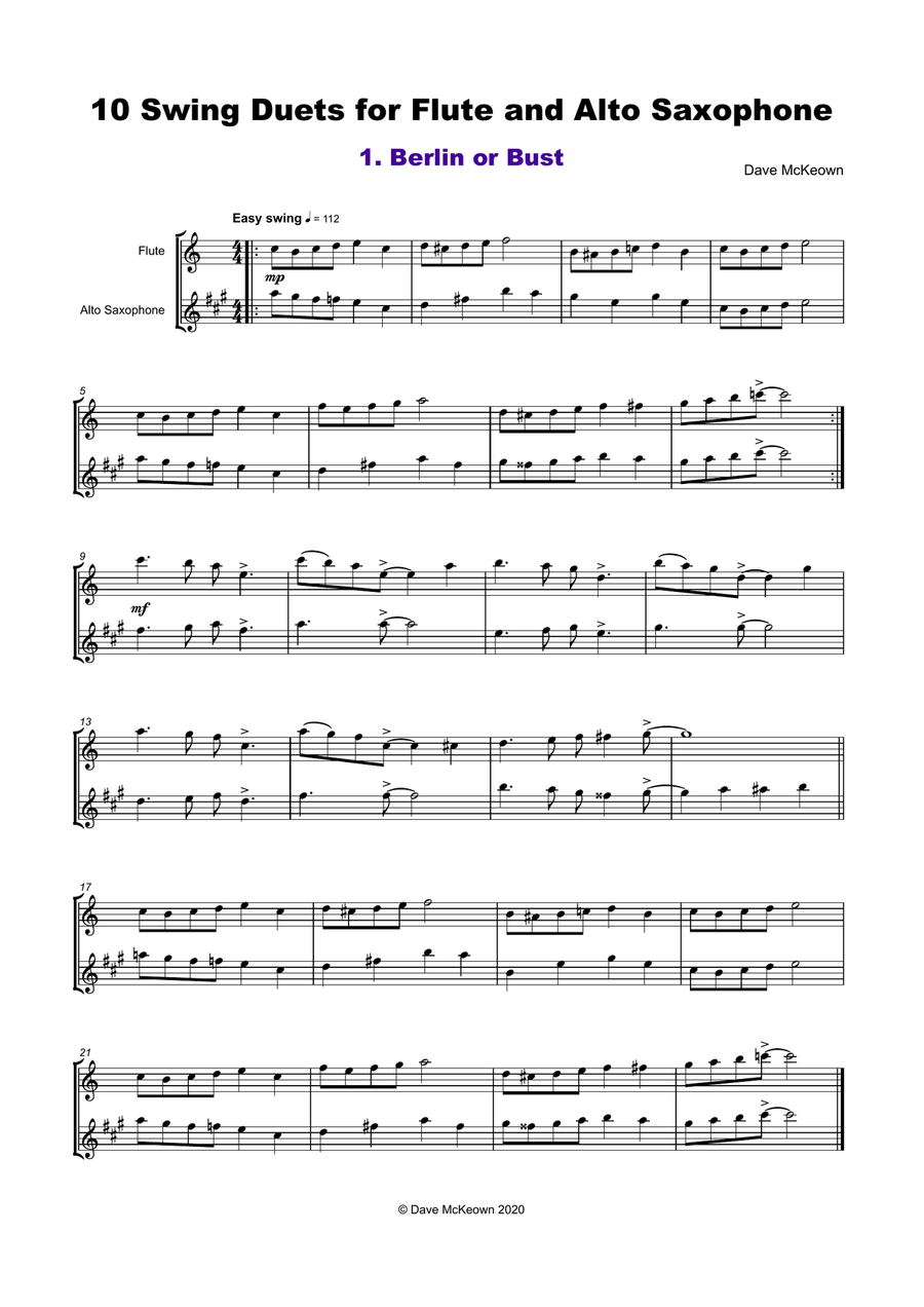 Flute and saxophone duets new arrivals