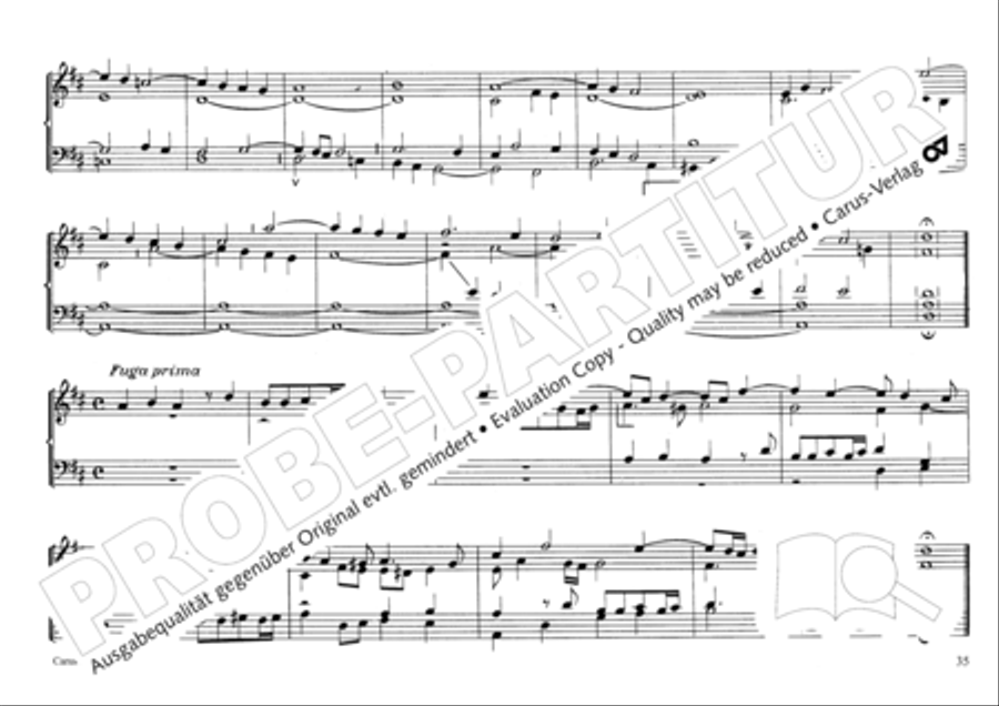 Musikalischer Blumenstrauss Organ Solo scores gallery preview page 38