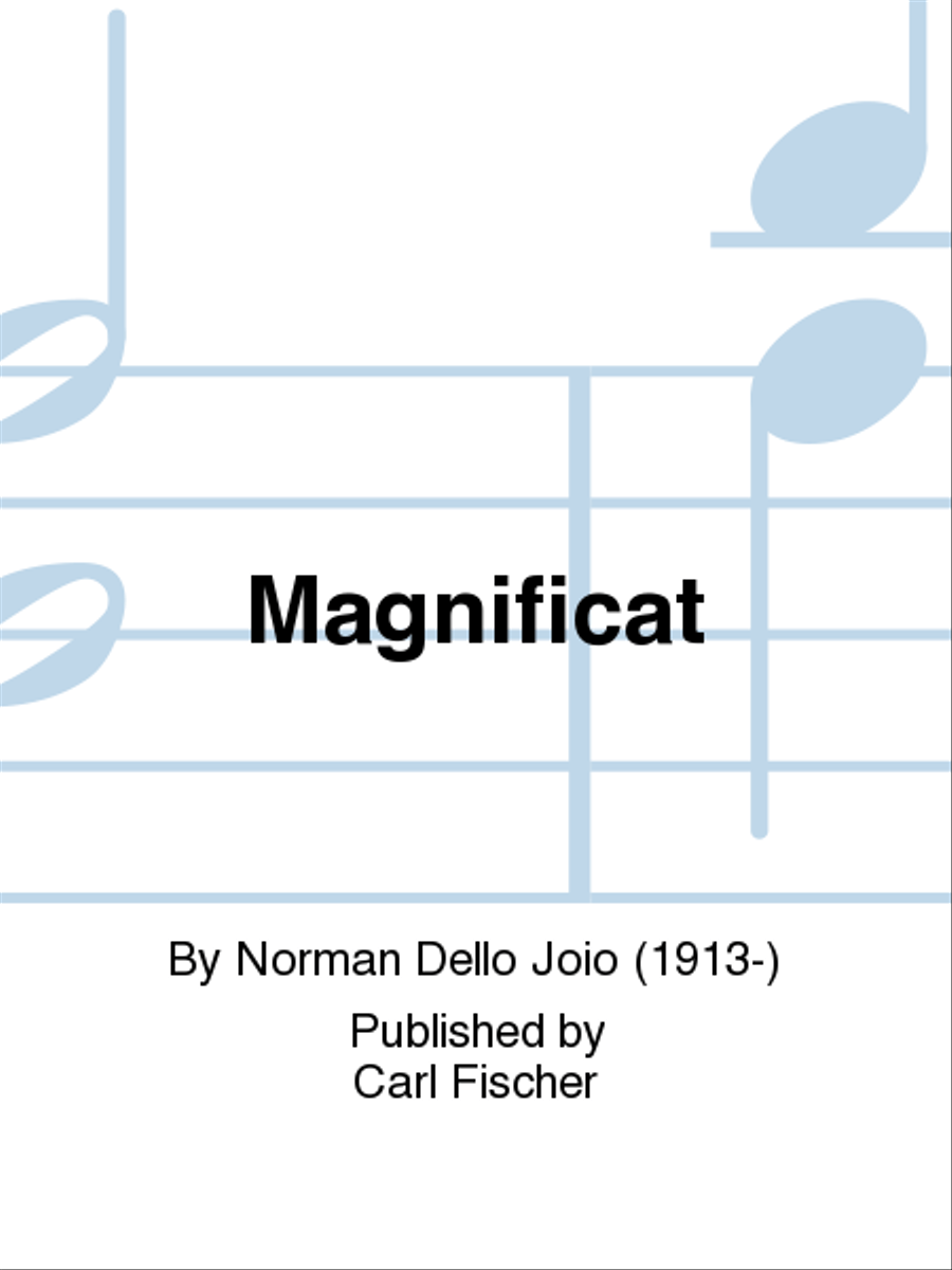 Magnificat B-Flat Clarinet scores gallery preview page 1