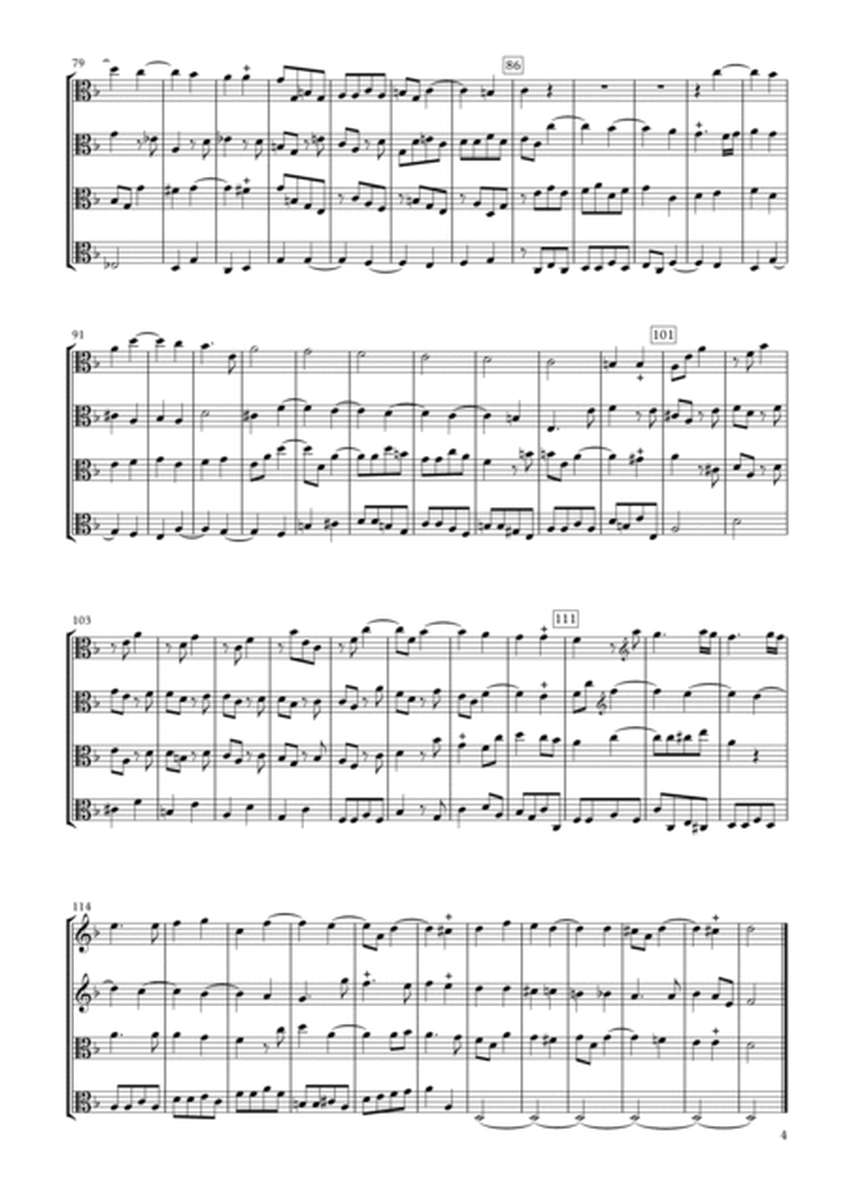 Sonata Op.34-5 for Four Violas image number null