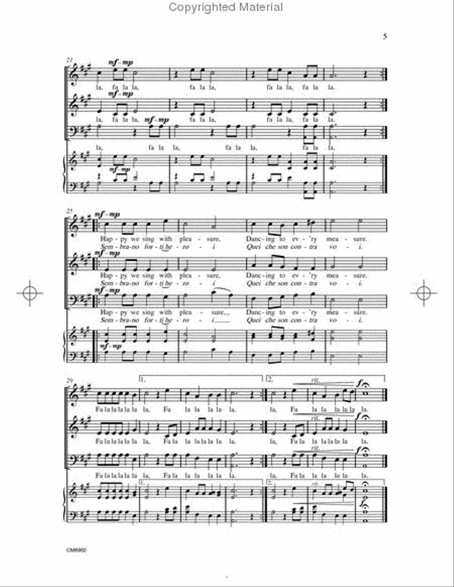 Come To the Celebration 3-Part scores gallery preview page 4