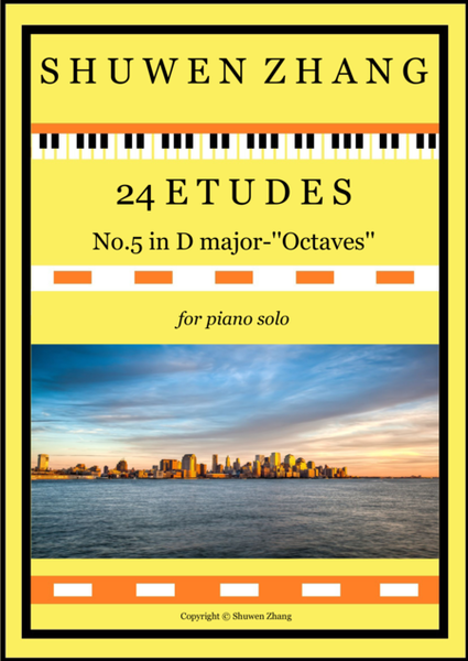 24 Etudes-No.5 in D major-'Octaves' image number null