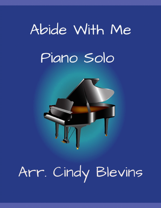 Book cover for Abide With Me, for Piano Solo