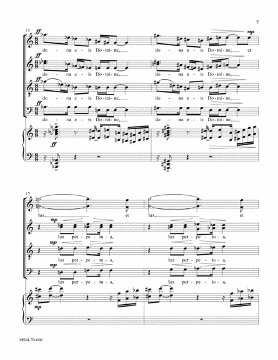 From Darkness to Light 4-Part scores gallery preview page 8