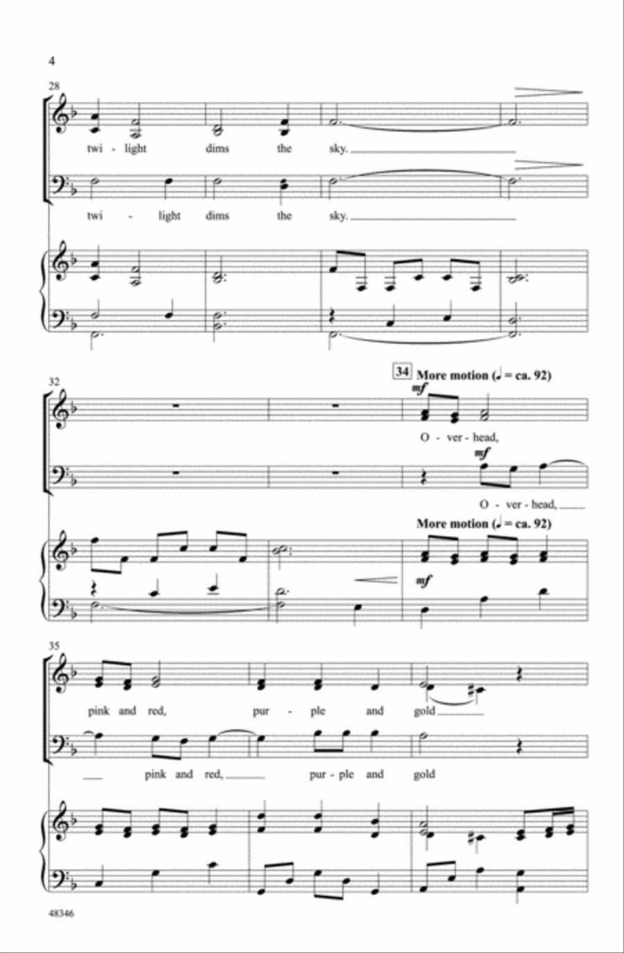 Twilight Choir scores gallery preview page 3