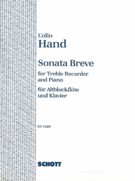 Sonata Breve (Treble Recorder)