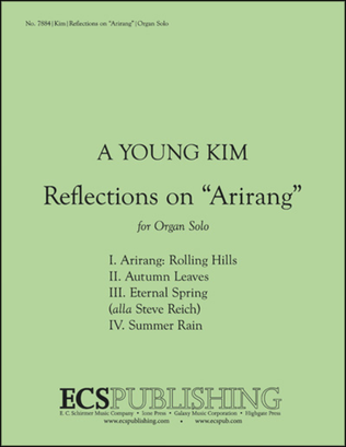 Book cover for Reflections on Arirang