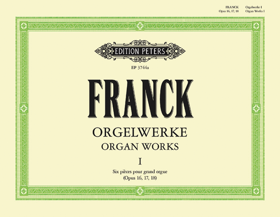 Complete Organ Works in 4 volumes Organ scores gallery preview page 1