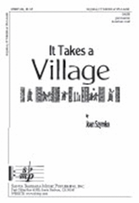 Book cover for It Takes a Village - SATB Octavo