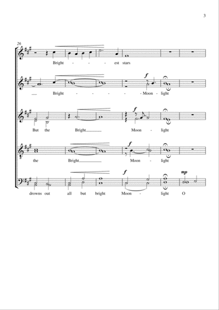 De Lumine De Lumine 4-Part scores gallery preview page 3