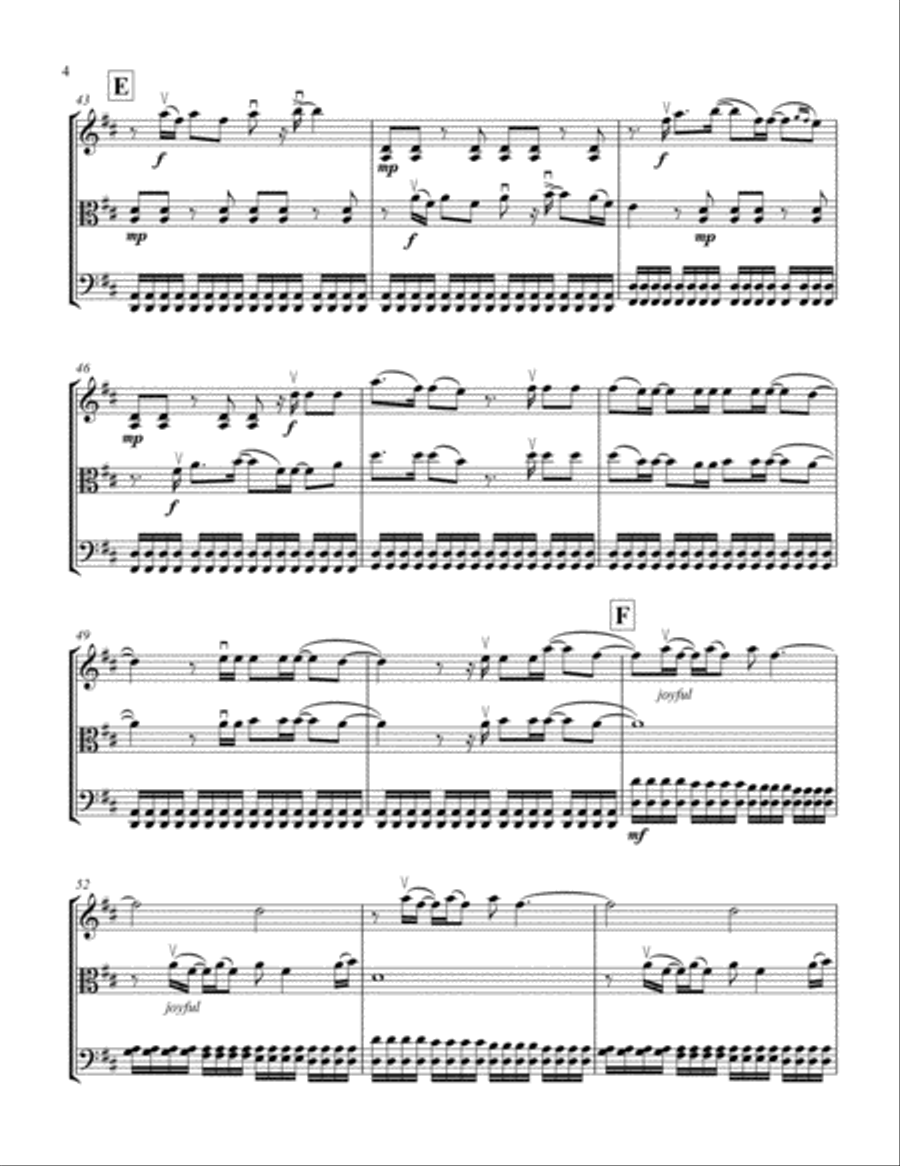 XO String Trio scores gallery preview page 5