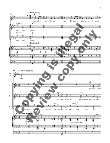 A Joyful Symphony (Choral Score) image number null