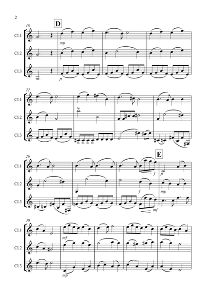 Pie Jesu (from Requiem) for Clarinet Trio image number null
