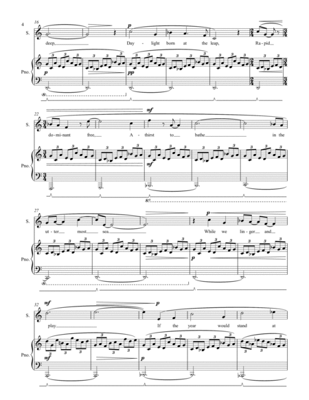 A Smile and a Sigh - song cycle for soprano(s) and piano