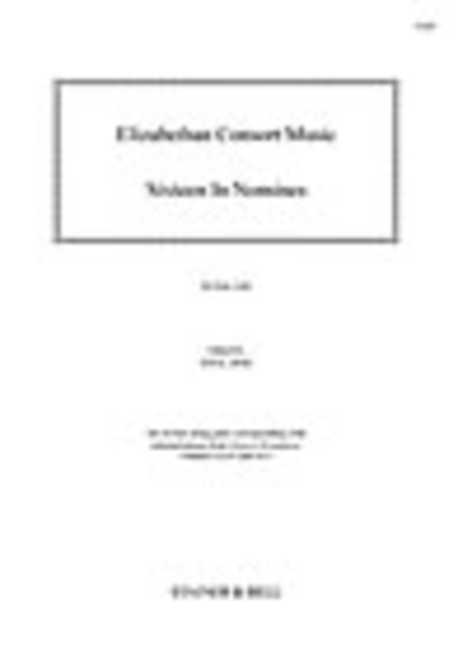 Elizabethan Consort Music: 16 "In Nomines" String Parts