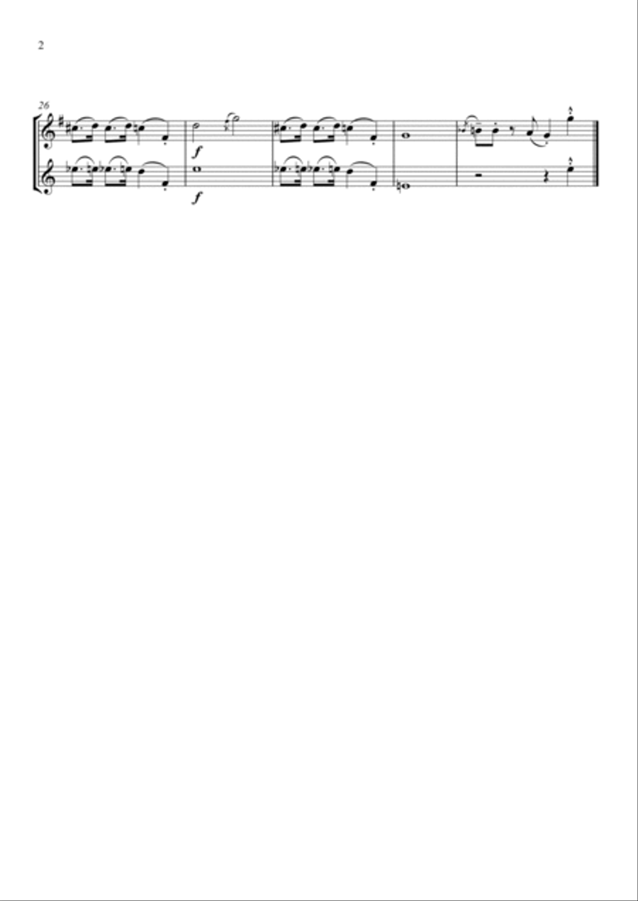 The Flapper's Ball: Alto & Tenor Saxophone Duet The Flapper's Ball: Alto & Tenor Saxophone Duet Woodwind Duet scores gallery preview page 2