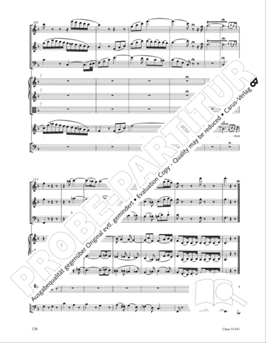 C Minor Mass, K. 427 (Missa in c KV 427) 4-Part scores gallery preview page 152