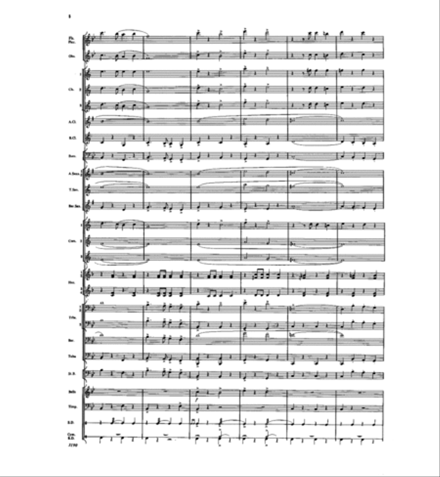 Hosts of Freedom Concert Band scores gallery preview page 6