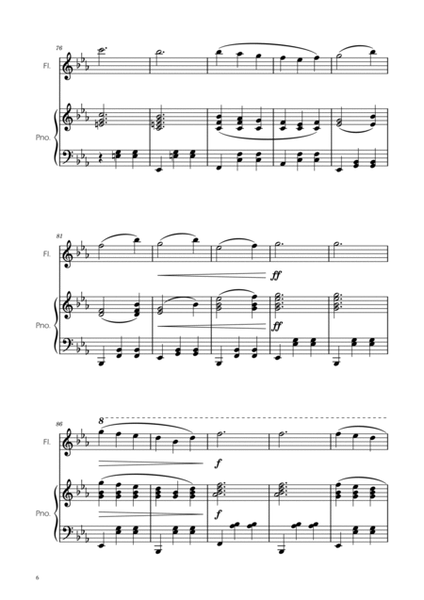 Dmitri Shostakovich - Second Waltz - Flute solo w/ Piano image number null
