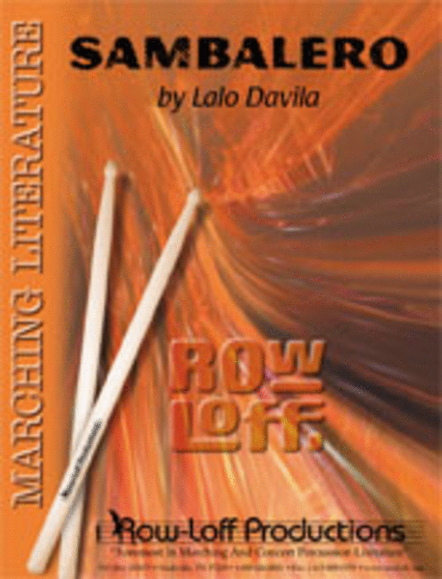Sambalero w/Tutor Tracks Percussion Ensemble scores gallery preview page 1