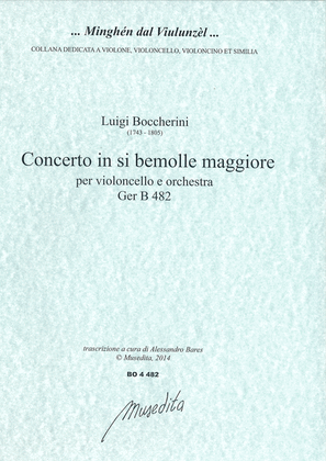 Concerto in si bem. maggiore GerB 482