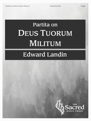 Book cover for Partita on "Deus Tuorum Militum"