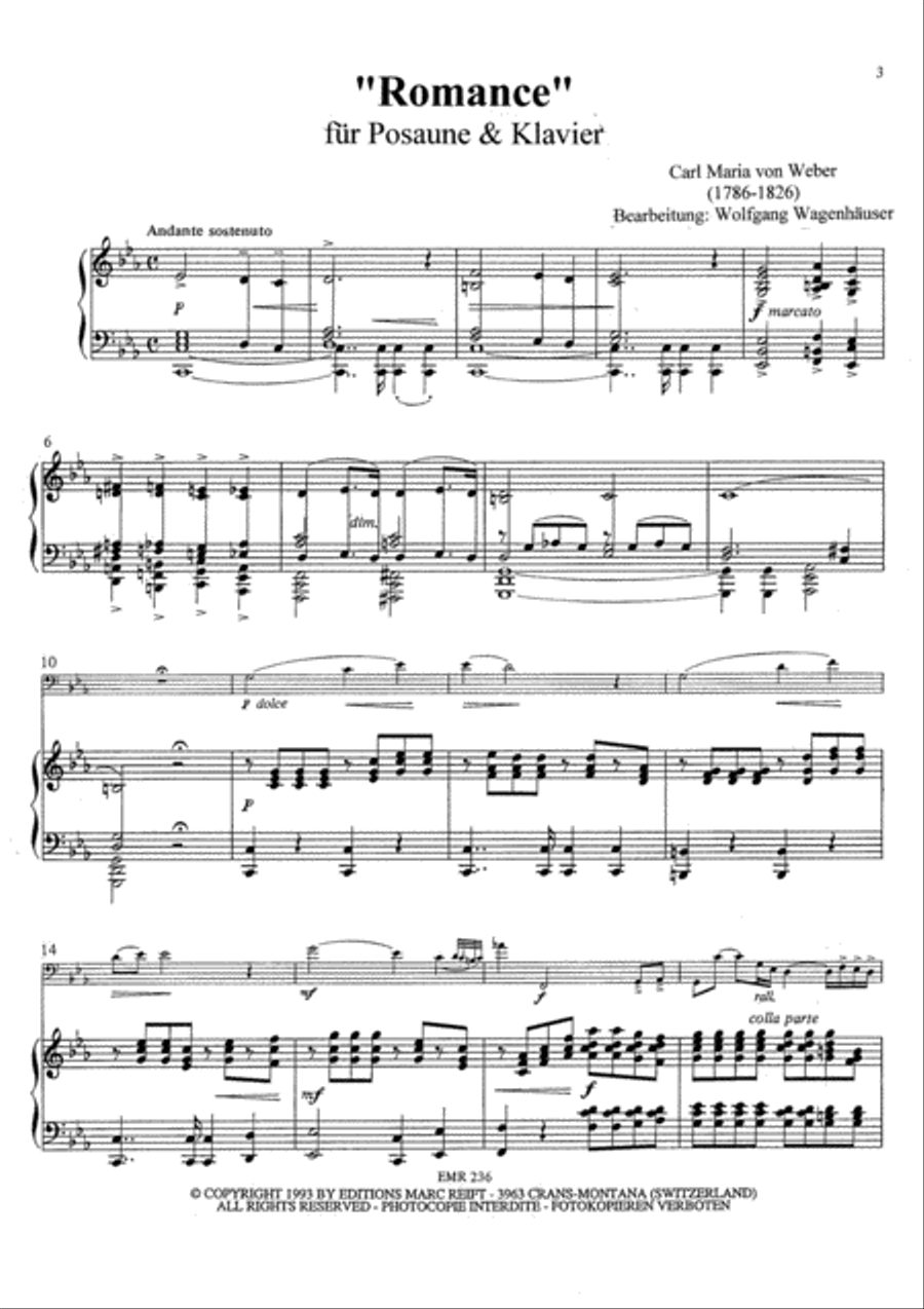 Romance Piano Accompaniment scores gallery preview page 4