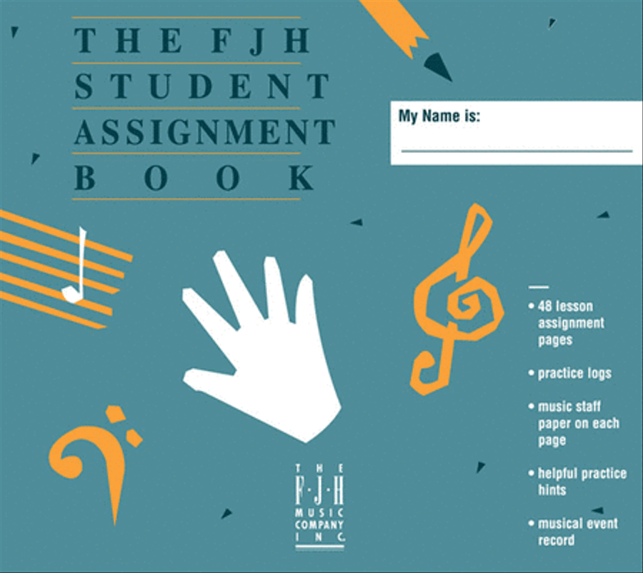 FJH Student Assignment Book Easy Piano scores gallery preview page 2
