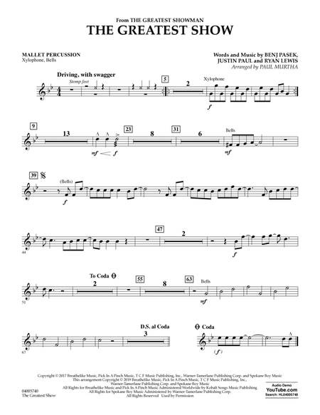 The Greatest Show (arr. Paul Murtha) - Mallet Percussion