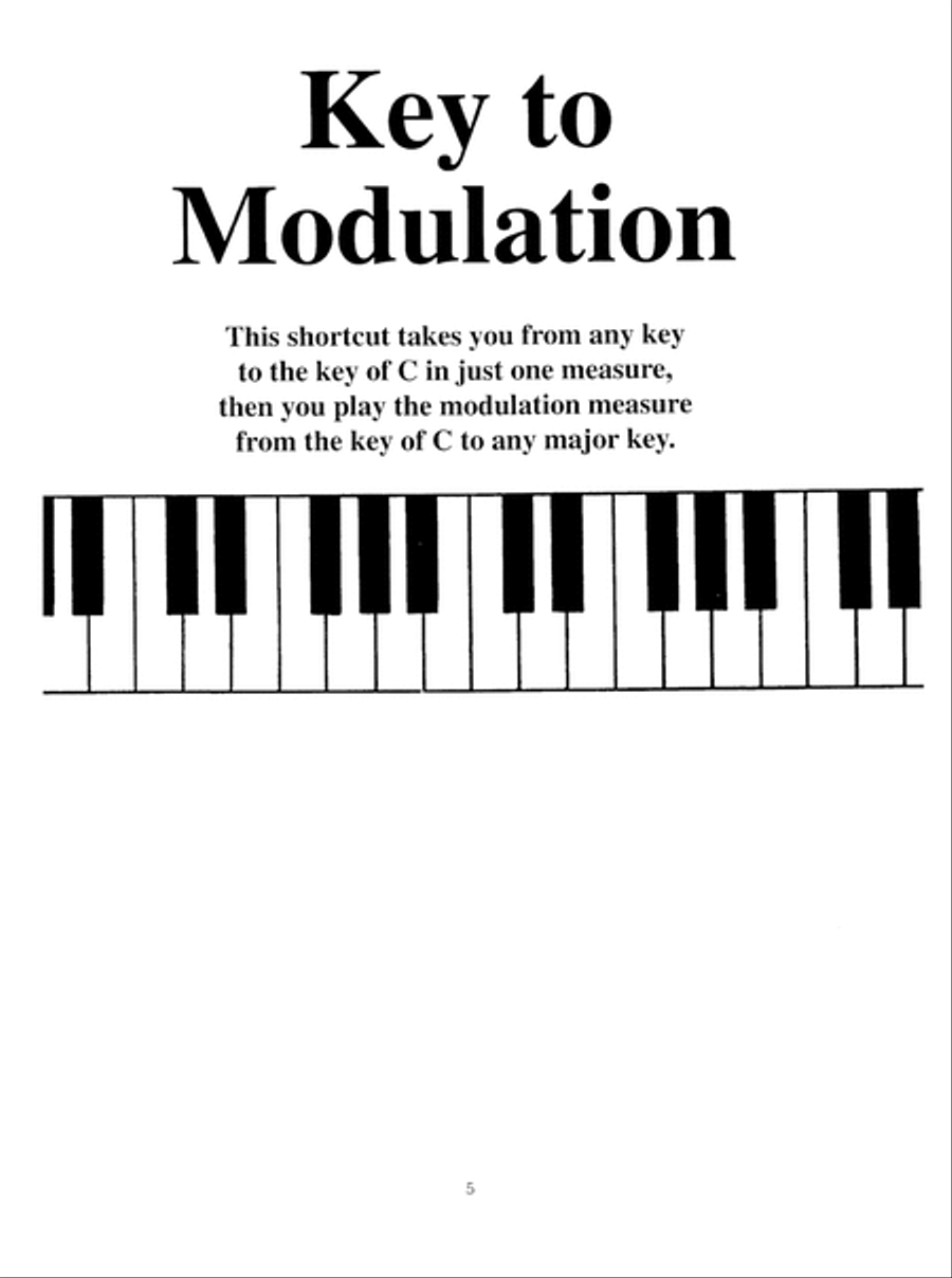 Complete Book of Modulations for the Pianist Piano scores gallery preview page 6